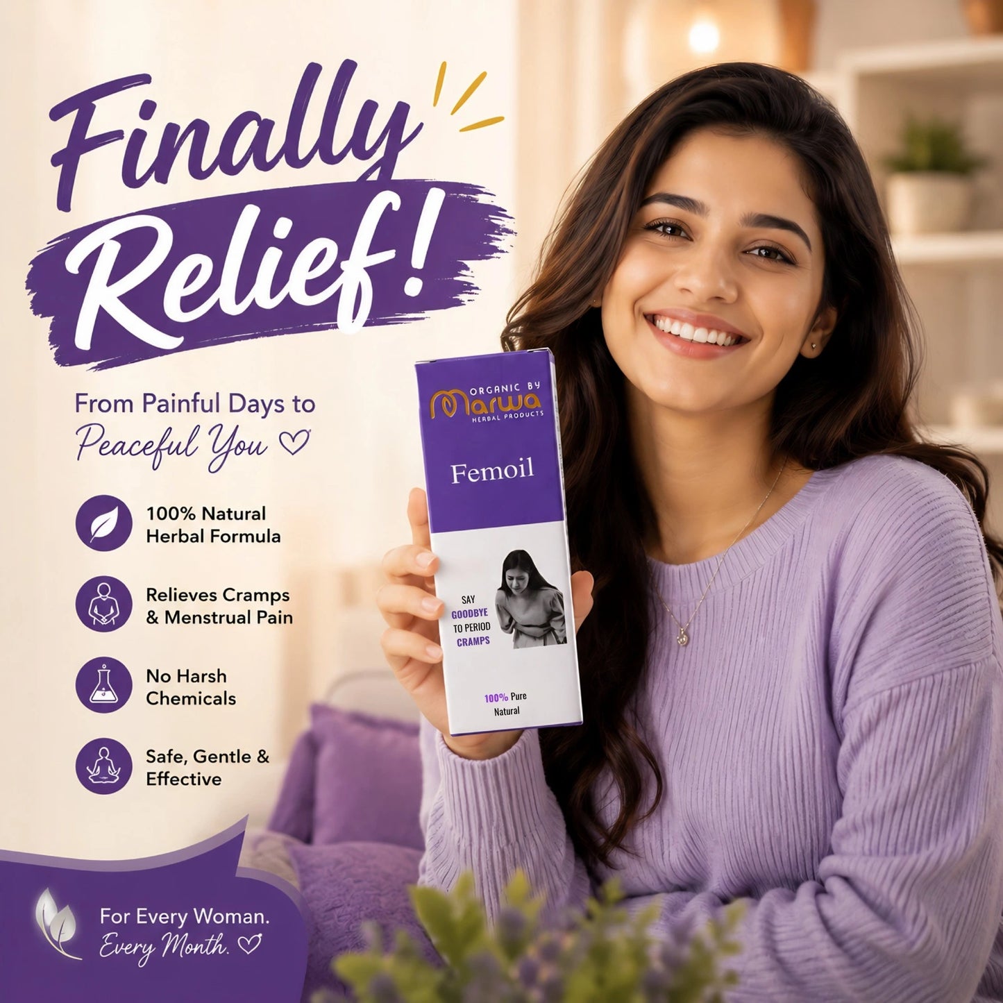 Femoil – Period Pain Relief Oil