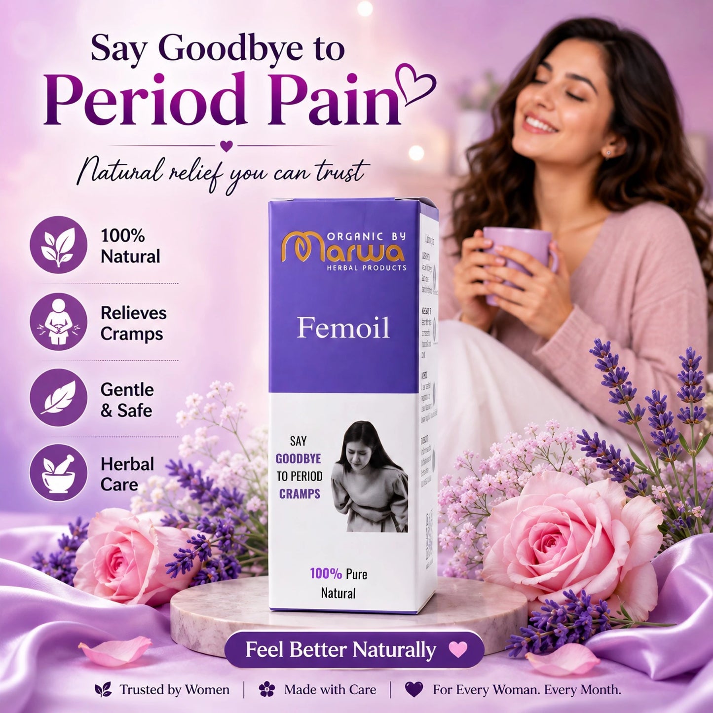 Femoil – Period Pain Relief Oil