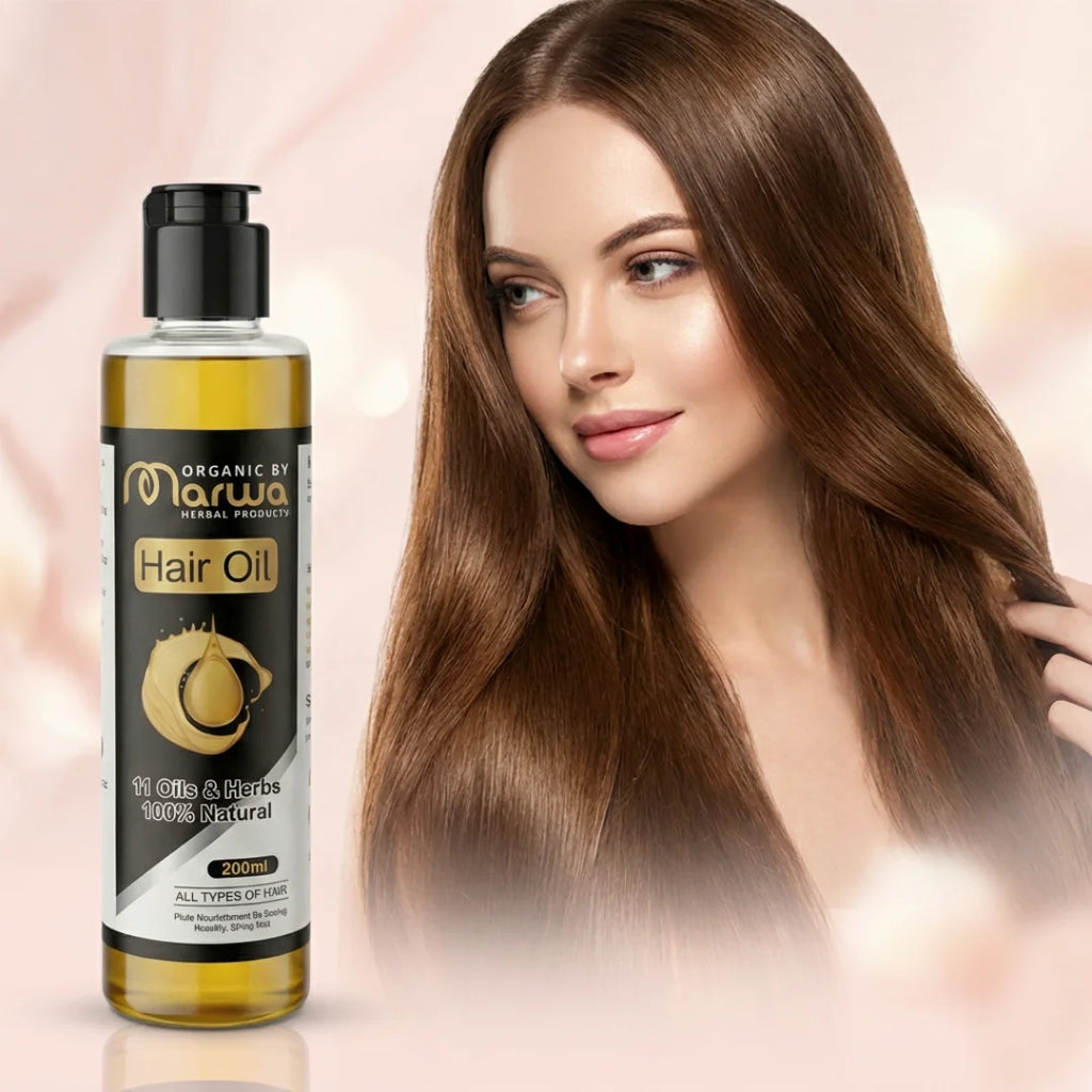 Hair Oil for Hair Growth, Dandruff Control & Hair Fall Reduction
