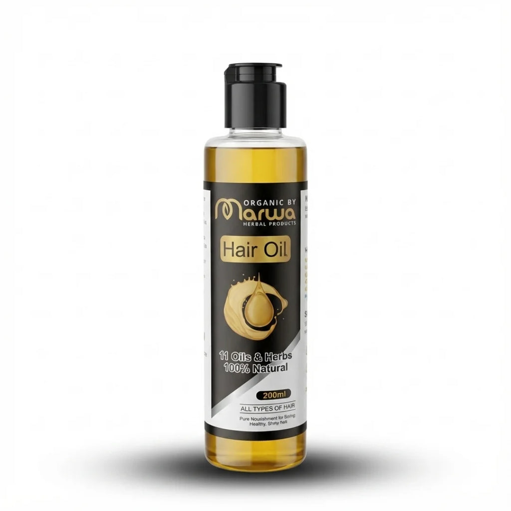 Hair Oil for Hair Growth, Dandruff Control & Hair Fall Reduction